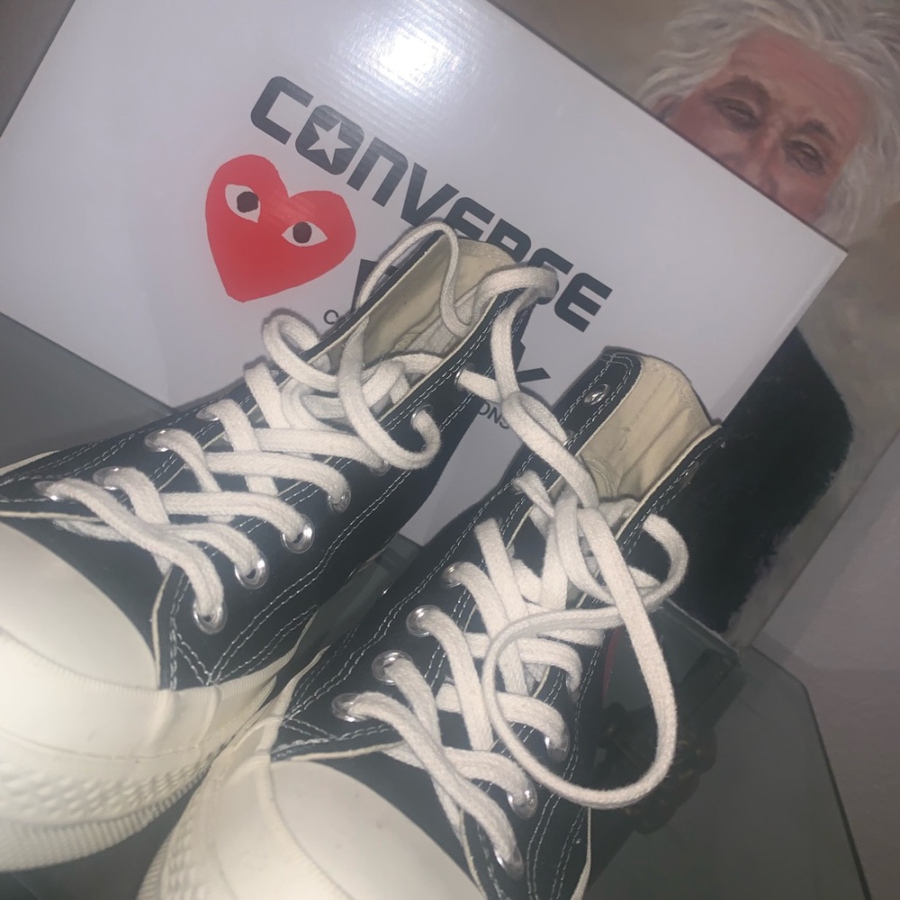 Authentic High Top COMME des GARCONS Converse - Picture 6 of 7